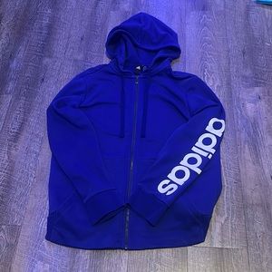 Zip up Adidas Hoodie